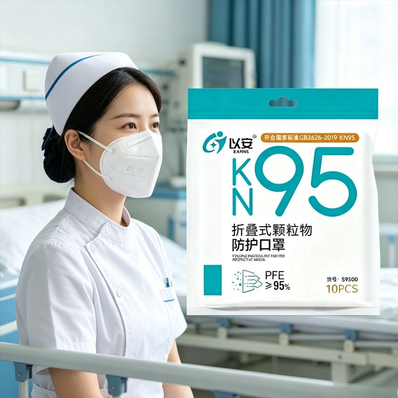Surgical Mask - 10 szt. Maseczka ochronna KN95 Standardowa,