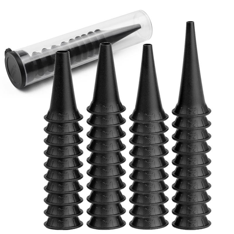 Stethoscope - 2.4/3/4/5mm 10 sztuk/pudło wielokrotnego użytku wziernik