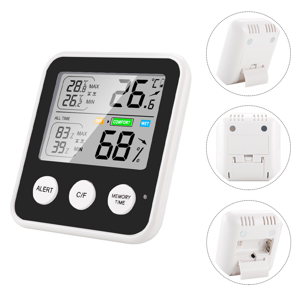 Cyfrowy higrometr i termometr  – Thermometer Digital recenzja i cena